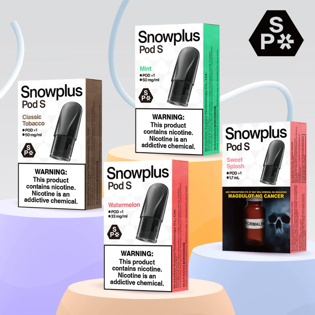 Snowplus Pods S Triple Pack PODS