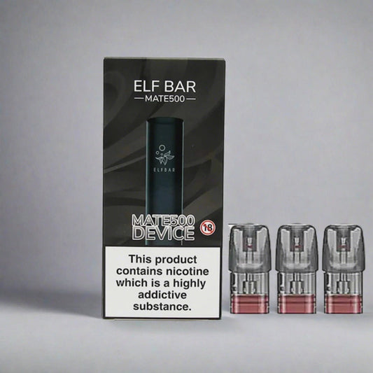 Elfbar Mate Device + 1 Pack of 3 Pods (Combo)