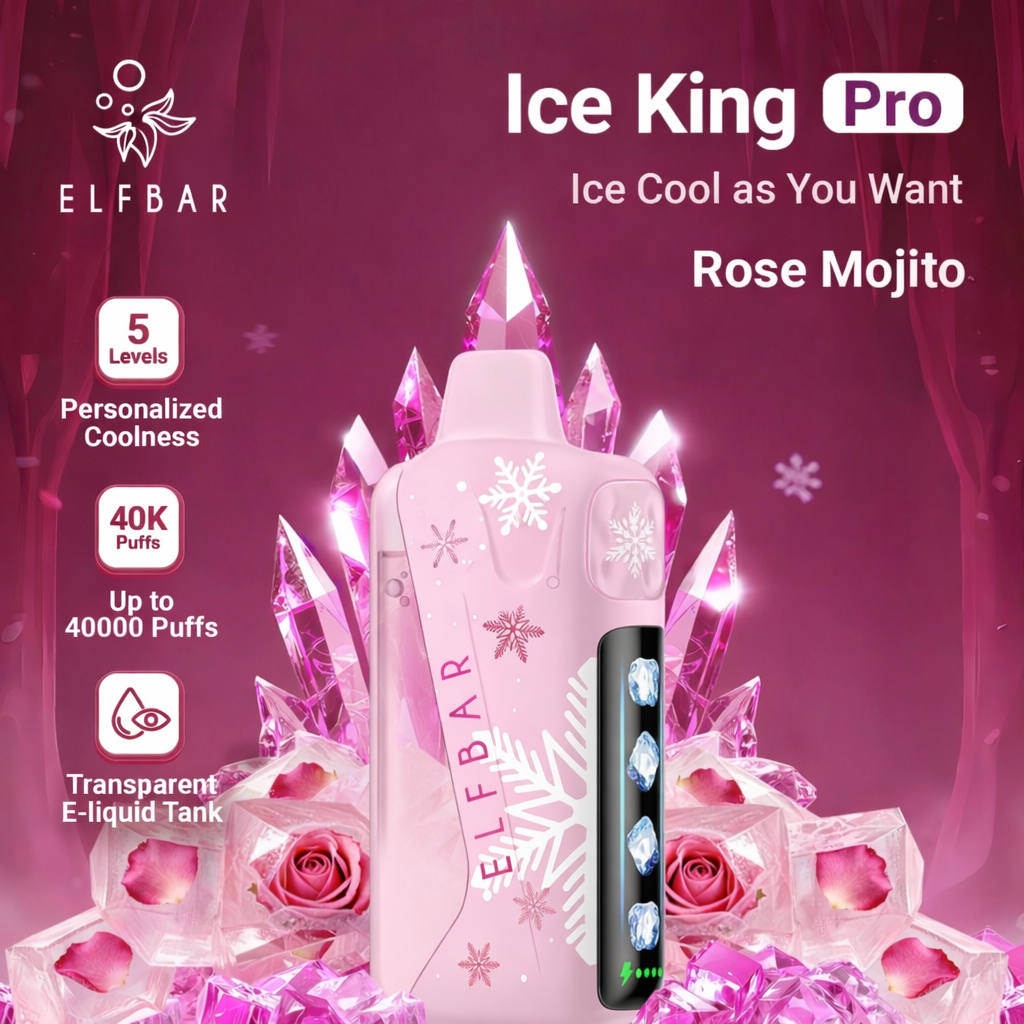ELFBAR ICE KING PRO 40K NEW